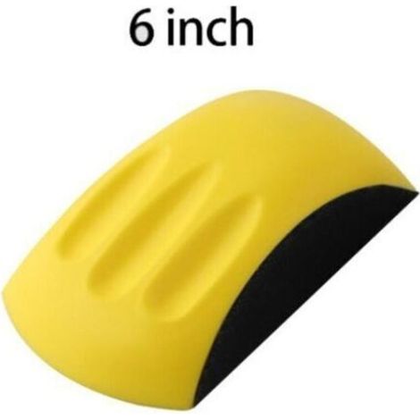 150 mm (6") Bloc de Ponçage à la Main, Cales a Poncer pour Disque de Ponçage (1/5)
