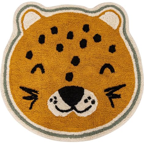 Tapis Léopard diamètre 90cm (1/3)