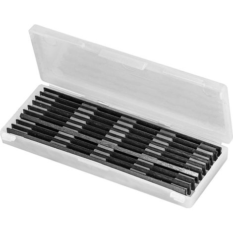 10 x 82mm Reversible Electric Planer Blades High Speed Steel with Two Cutting Edges Compatible with Makita/Bosch/Hitachi (1/5)