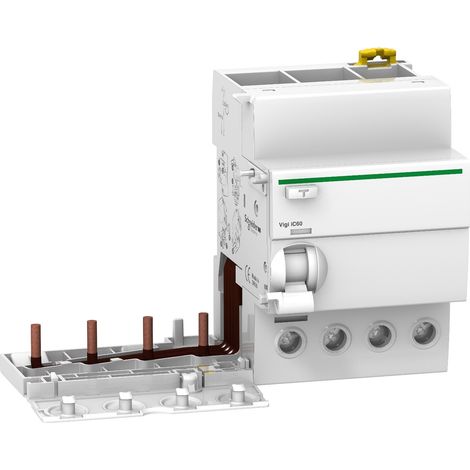 Acti9 vigi iC60 Bloc Différentiel 4 Pôles 63A 30mA type ASI 230V SCHNEIDER A9V71463 (1/2)
