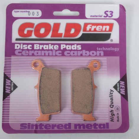Bremsbelag gold fren für Motorrad tm 300 in 2t enduro 2001 bis (1/2)