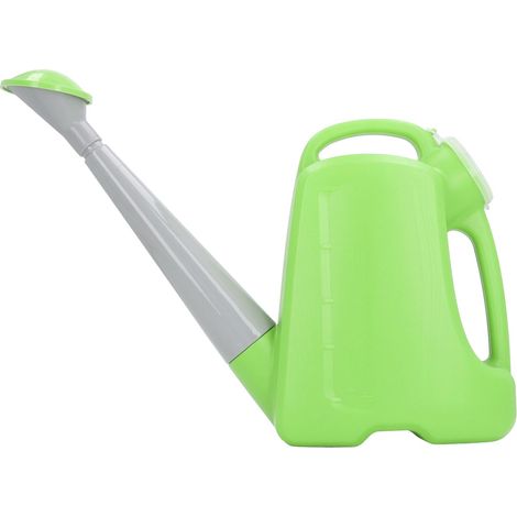 Pichet d'arrosage de jardin grande capacité en PP avec long bec verseur, 2,5 L, vert, pour l'agriculture et la ferme (1/5)