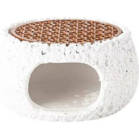 Assiette Ronde en Matériau Roche Artistique pour Chauffer des Bougies, Base Isolante pour Cuisine et Salle à Manger, Vaisselle Ménagère B (1/5)