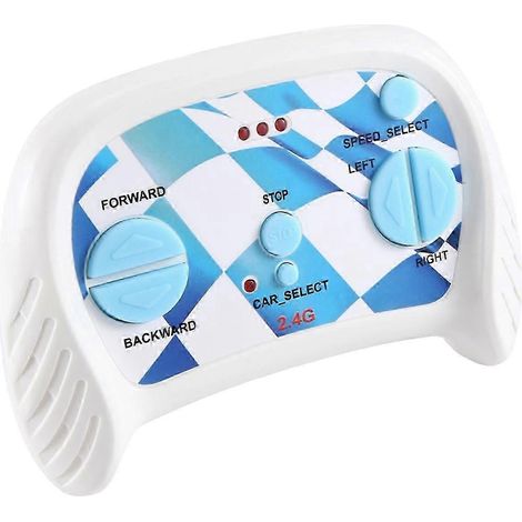 Télécommande Bluetooth 2,4 GHz pour véhicules électriques pour enfants, compatible avec les accessoires pour véhicules électriques pour enfants, télécommande bleue JKW. (1/5)