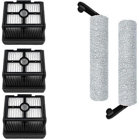 Zubehör für die Scheuersaugmaschinen Dreame H12PRO/H13 PRO: Walze, Hauptbürste, Filter und Reinigungszubehör. (1/5)