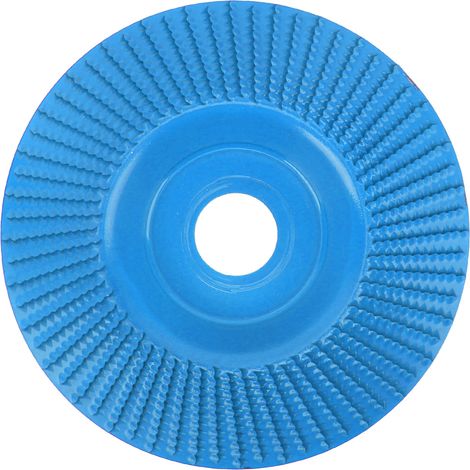 Disque à meuler et façonner carbure de tungstène résistant à l'usure 125 mm meule pour menuiserie bleu (1/5)