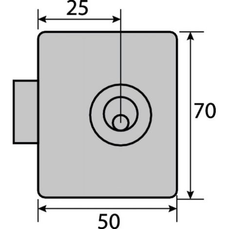 Serrure à cylindre à paillettes Ø 20 type 5303 - ASSA ABLOY FRANCE VACHETTE