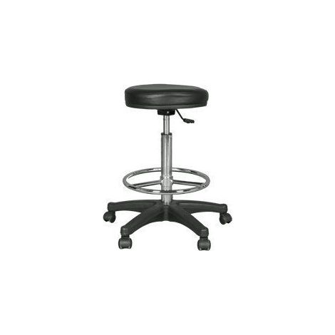 Walimex 1015905 Rollhocker schwarz höhenverstellbar