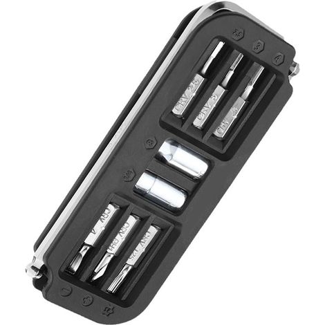 Outil multifonction pour vélo - Outil d'entretien pour vélo - Clé hexagonale pliable (1/4)
