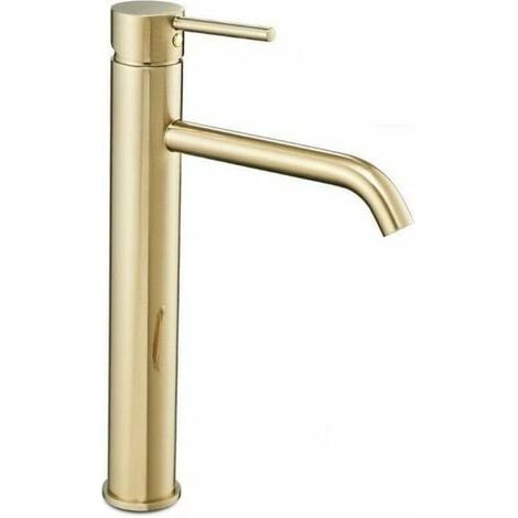 ROBINET DE LAVABO REA LUNGO L.GOLD HAUT - or (1/4)