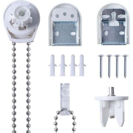 Kit di riparazione per tapparelle da 25 mm, XU, meccanismo per tapparelle da 25 mm, staffe per tapparelle di Crezuo-Crezuo