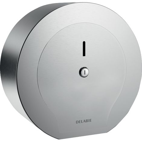 Delabie WC-Papierhalter f. Papierrolle 400 m Edst. 1.4301 satiniert