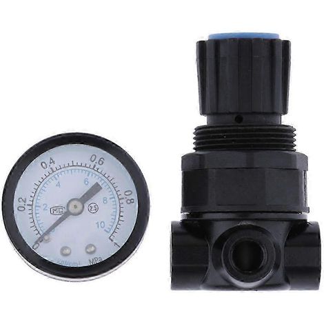 NR200 Entlüftungsventil mit 0-1 MPa Manometer zur Luftdruckregelung (1/5)