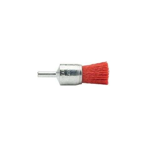 Cepillo Brocha Basto Rojo BELLOTA 50827-25 Nylon Abrasivo (1/5)