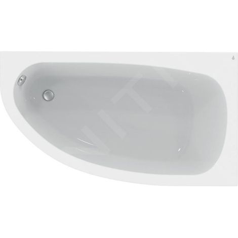 Ideal Standard Hotline - Baignoire d'angle 1.600x900 mm, droit, blanc K275701 (1/4)