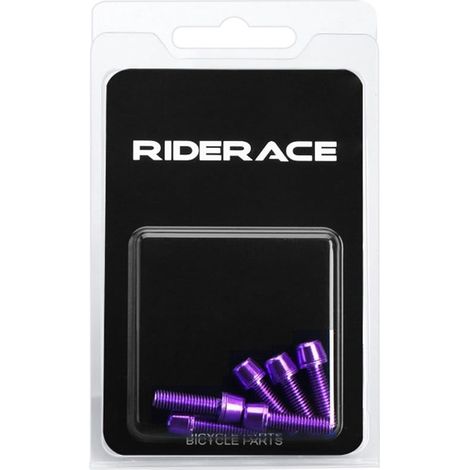 Vis Pour Guidon De Vélo - M5x18 mm - Acier - Pour Fixation De Tige De Direction Ou De Porte-Bidon - 6 Pièces (1/5)