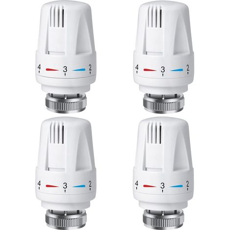Tinor – Tête thermostatique radiateur M30 x 1,5 – Vanne antigel avec 5 niveaux de modulation – Compatible avec systèmes de chauffage (1/5)