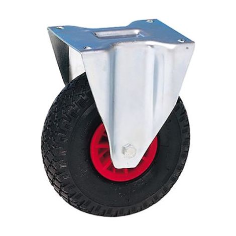 Roulette industrielle Fixe Guitel Hervieu, Acier galvanisé, Ø 125mm, 180kg ( Prix pour 1 )