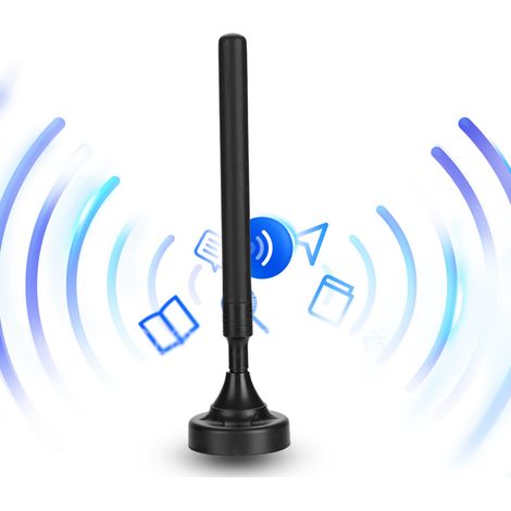 Antenne FM USB Haute Sensibilité 25dB pour Radio, Gain Élevé pour Rez-de-Chaussée (1/5)
