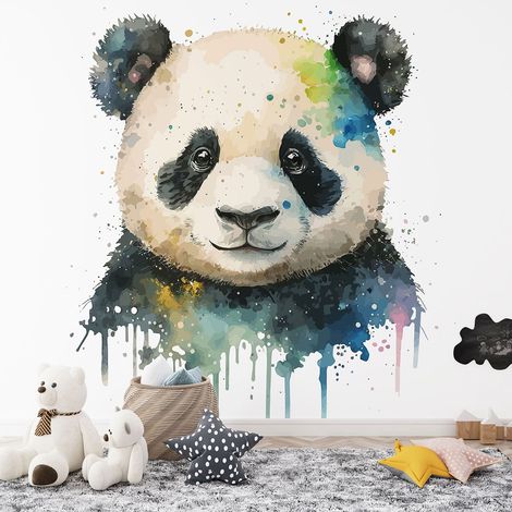 Papier peint panoramique Enfants - Panda - 260 cm x 167 cm (1/4)