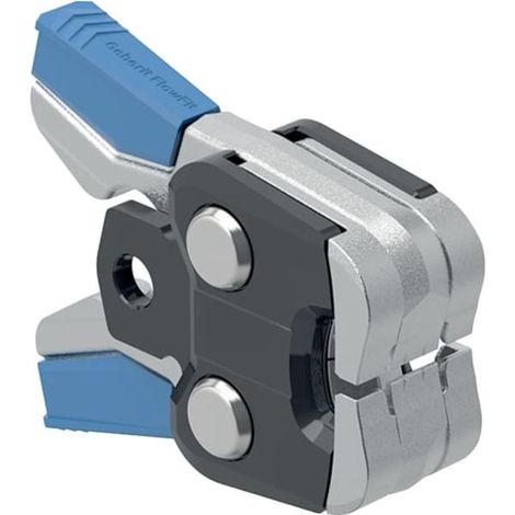 Geberit – Presse à sertir FlowFit 691032001 – Raccord multicouche 16/20/25/32/40 mm – Galvanisé pour tests PowerTest – Utilisation d'une seule main