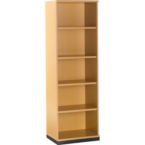 Certeo, LENA - Rayonnage de bureau, 4 tablettes, 5 hauteurs de