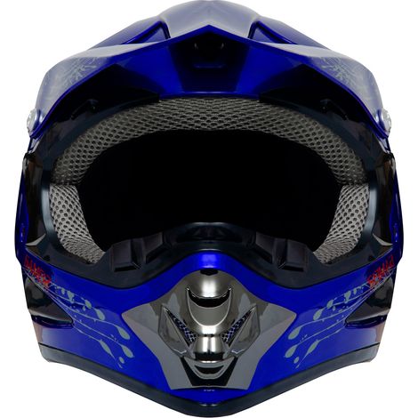 Casque tout-terrain style anti-impact respirant – Confortable léger intégral descente kart rallye, protection (1/5)