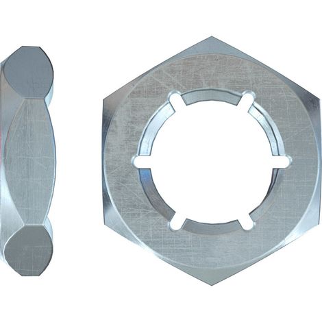 Fischer Sicherheits-Sechskantmutter FMSB MU M12 (100 Stk.) - 547810 (1/3)