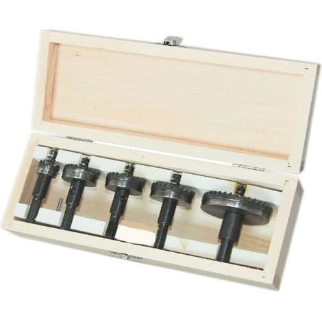SET FRESE A TAZZA 5 PZ HSS DENTI IN METALLO DURO 18 55 MM PER FERRO CASSETTA N
