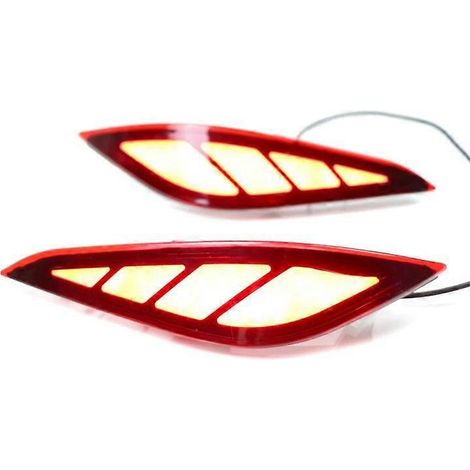 LED-Rückleuchten mit Bremsreflektoren, Nebelscheinwerfern und Rücklicht für Toyota Rush 2018, 2019, 2020 – Modell 2 (1/5)