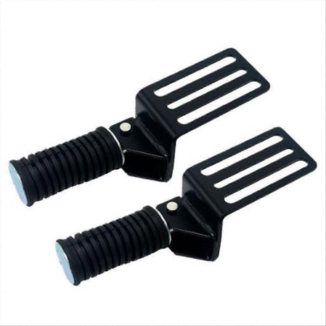 Repose-pieds pliables en métal pour moto - Pédales confortables pour une expérience de conduite améliorée (lot de 2) (1/5)