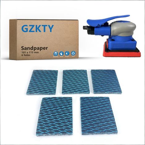 Schleifpapier 75x100mm Klett Schwingschleifer Druckluft 40-600 Körnung (1/5)