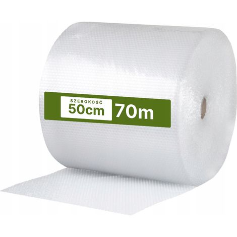 PLÁSTICO DE BURBUJAS DE 50 cm DE ANCHO EMBALAJE PROTECTOR