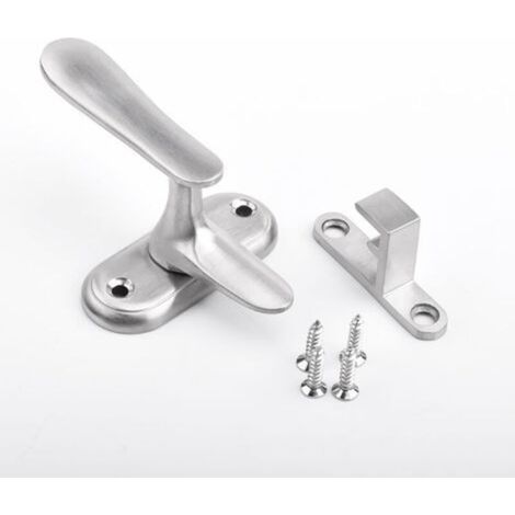 Loquet De Porte Quart De Tour - 1 Pièce - Acier Inoxydable 304 - Pour Fenêtres Et Portes - 73x50x35 Mm (1/5)