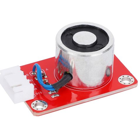 Électroaimant Module DC Ventouse Solénoïde Capteur Composant Électronique Bloc Construction (1/5)