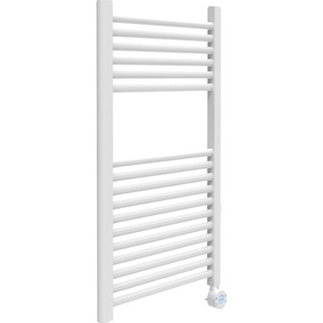 Scaldasalviette elettrico 770 x 500 in colore bianco con programma settimanale ERCOS ELETTRA ASOPSD901005000770 Bianco (1/5)