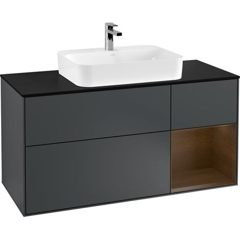 Villeroy & Boch G422GNHG Armoire sous lavabo Finion G42 (1/2)
