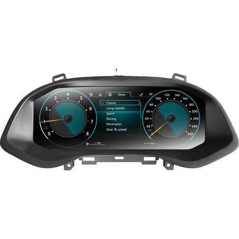 Digitales Dashboard-Display, hochauflösend, Plug-and-Play-Kompatibilität, Für SEAT Ibiza MQB (1/2)