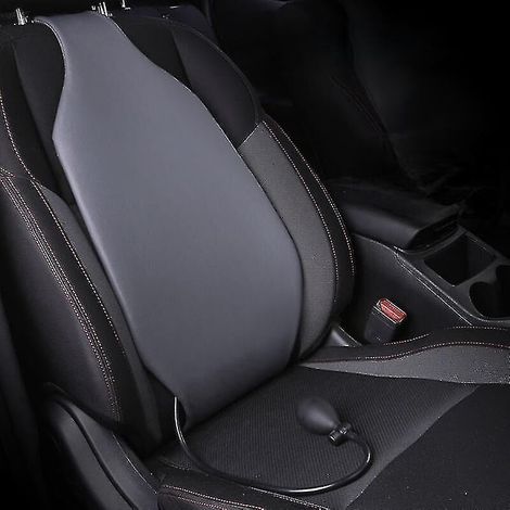 Coussin lombaire dynamique avec support pneumatique, soutien lombaire intelligent pour siège auto universel, pompe à air manuelle 09 (1/5)