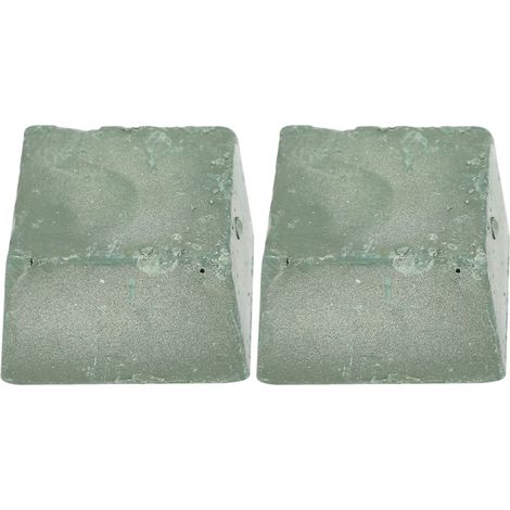 Lot de 2 pâtes à polir pour couteaux (30 g chacune), pâte abrasive pour l'affûtage des couteaux et outils de bricolage en cuir.