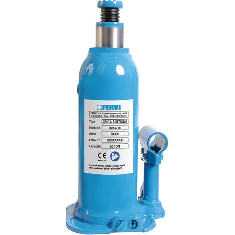 CRIC HYDRAULIQUE DE LEVAGE BOUTEILLE 10 TONNES 0062/10