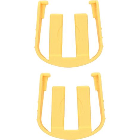 Set di 2 pezzi con attacco rapido per autolavaggi Kärcher K2, K3 e K7, clip di ricambio gialla (1/4)