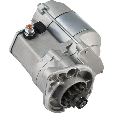 119620-77011 AM100807 Démarreur 12 V 11T AM100809 compatible avec tracteur John Deere 430 455 755 756 920 tondeuse F925 F932 F935 compatible avec moteur Yanmar 3TNE74 3T74 3T74 2 3TNA. 72 (1/5)