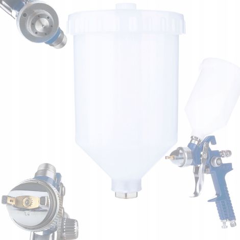 Serbatoio da 600 ml di materiale per la pistola di verniciatura HVLP