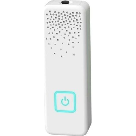Personal Rechargeable Portable Air Purifier Negative Ion Generator, Purifies the Air by Eliminating Pollutants, White (1/4)