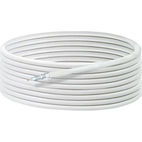 ORION91 Cable Coaxial TV 25m Blanco Nine&One