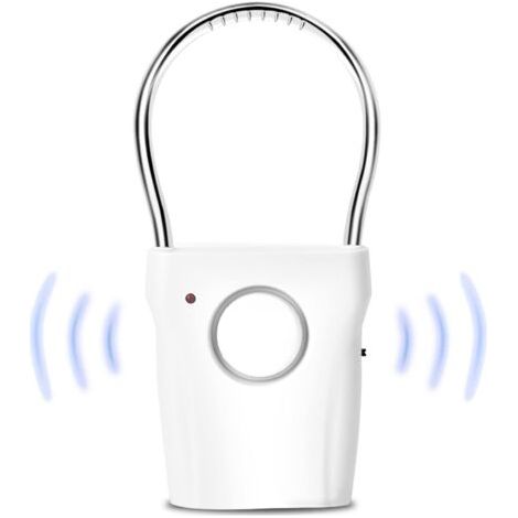 BUNTHAUS Alarme de Porte et Fenêtre, Alarme Antivol Alarme sans Fil Anti-Intrusion pour Poignée de Porte, Fenêtre, Sécurité Maison Contre Cambriolage, 120dB (1/5)