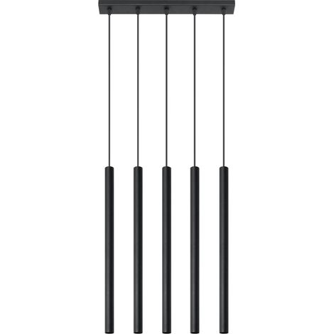 Pastelo 5 Hängeleuchte, schwarz (1/5)