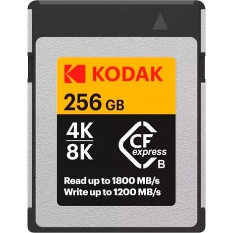 Tarjeta de memoria Kodak EKMCFX256GK CFexpress Tipo B de 256 GB