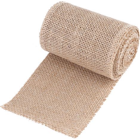 Weihnachtsdekorative Juterolle (10 cm) (1/5)